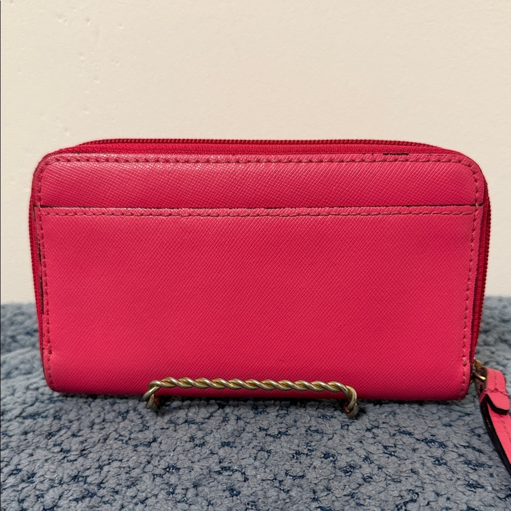 Coach Vibrant Pink Women's Wallet - Picture 2 of 8